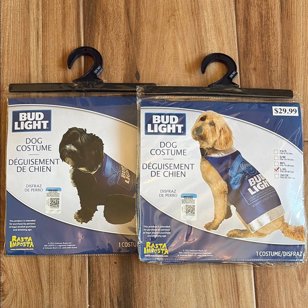 🤍Bud Light Dog Costume